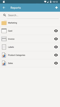 android app combit report server
