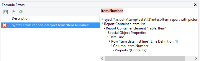 Consolidating Syntax Errors in One Tool Window