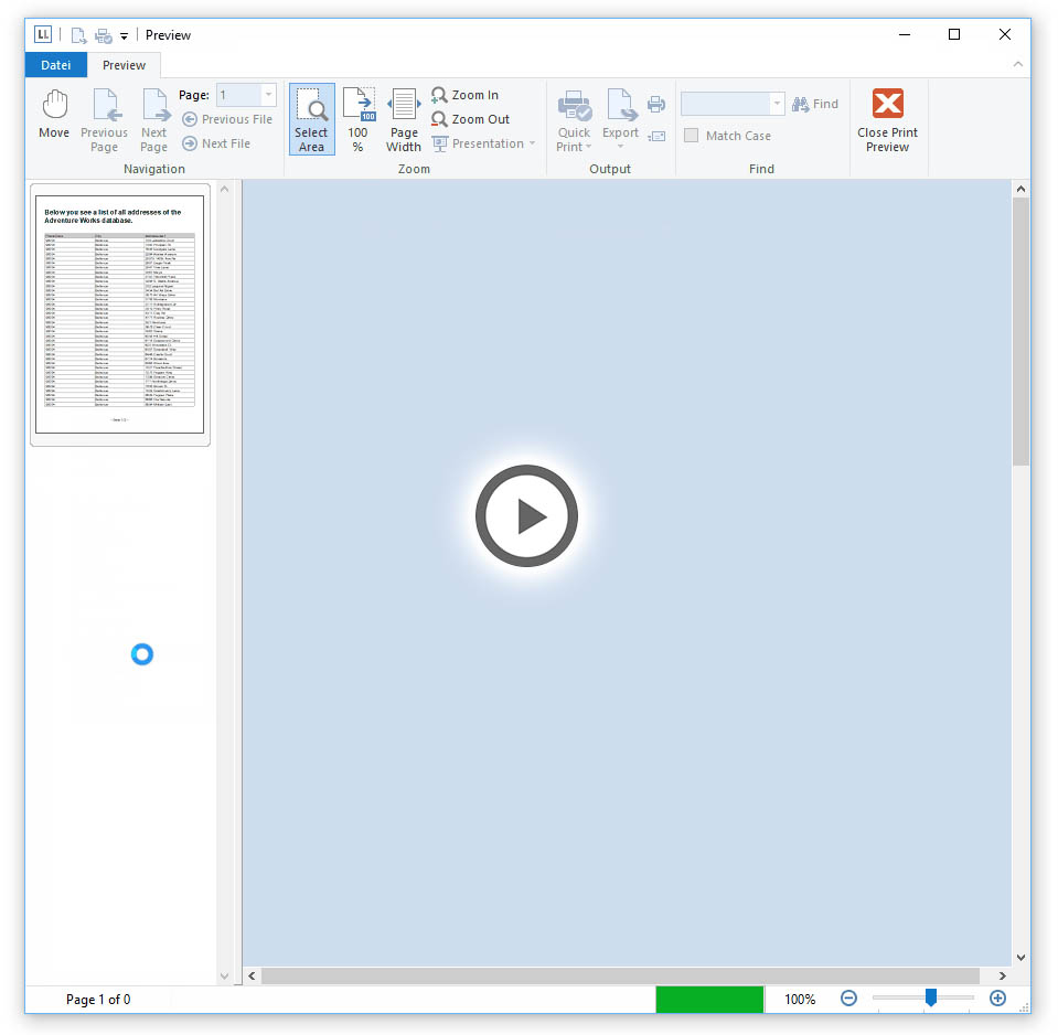 example printing performance boost