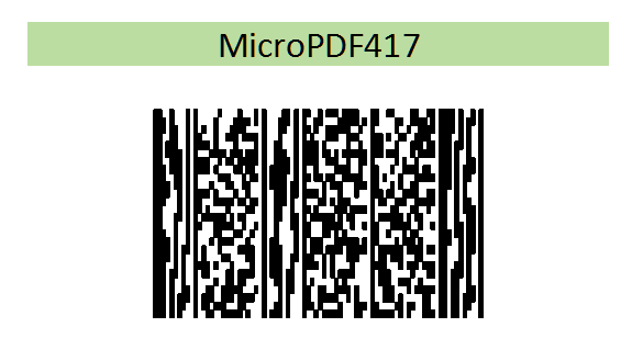 micropdf417 example