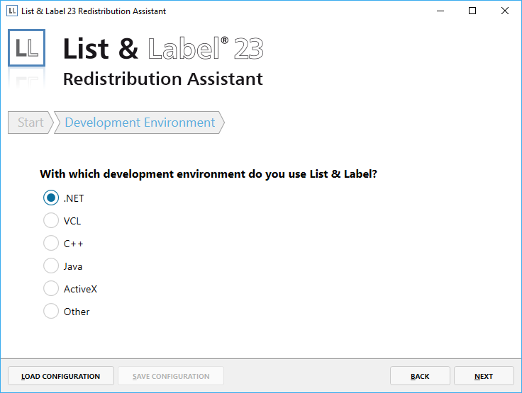 Einfache List & Label Redistributionen mit neuem Assistenten