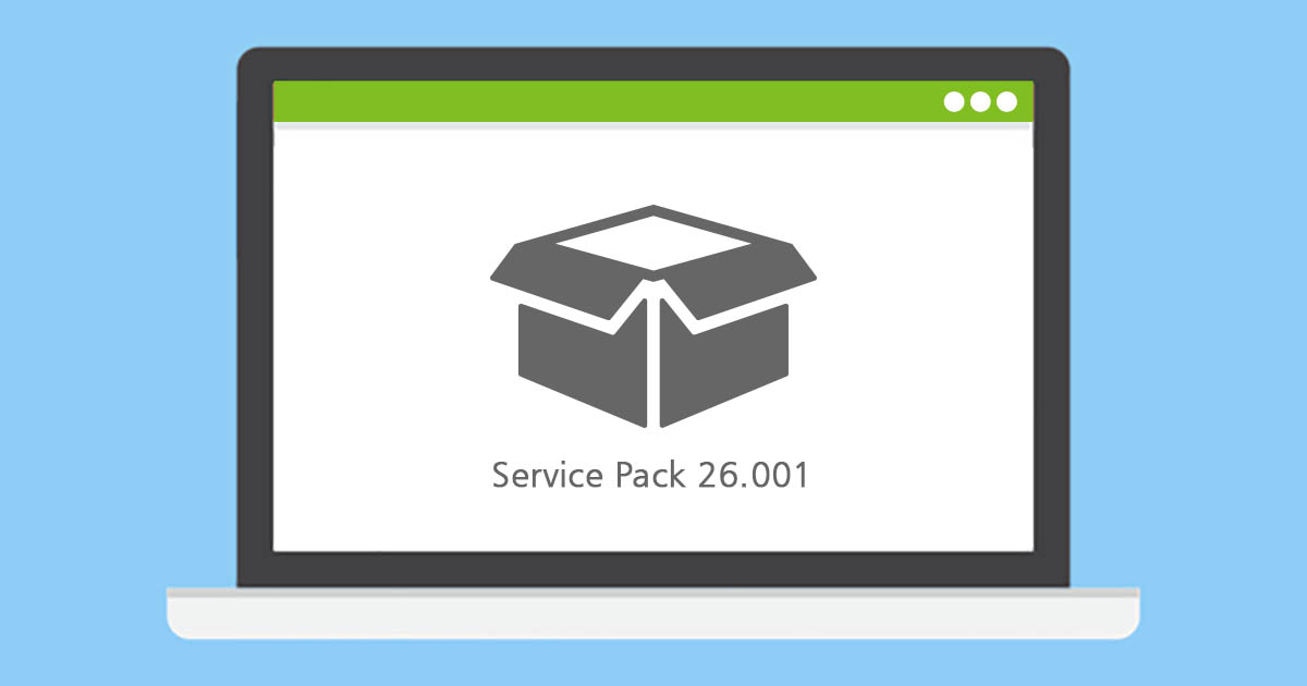 Service Pack 26.001