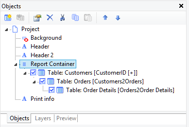 changing the order in which objects are printed