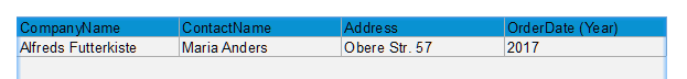 result of variable multiselect