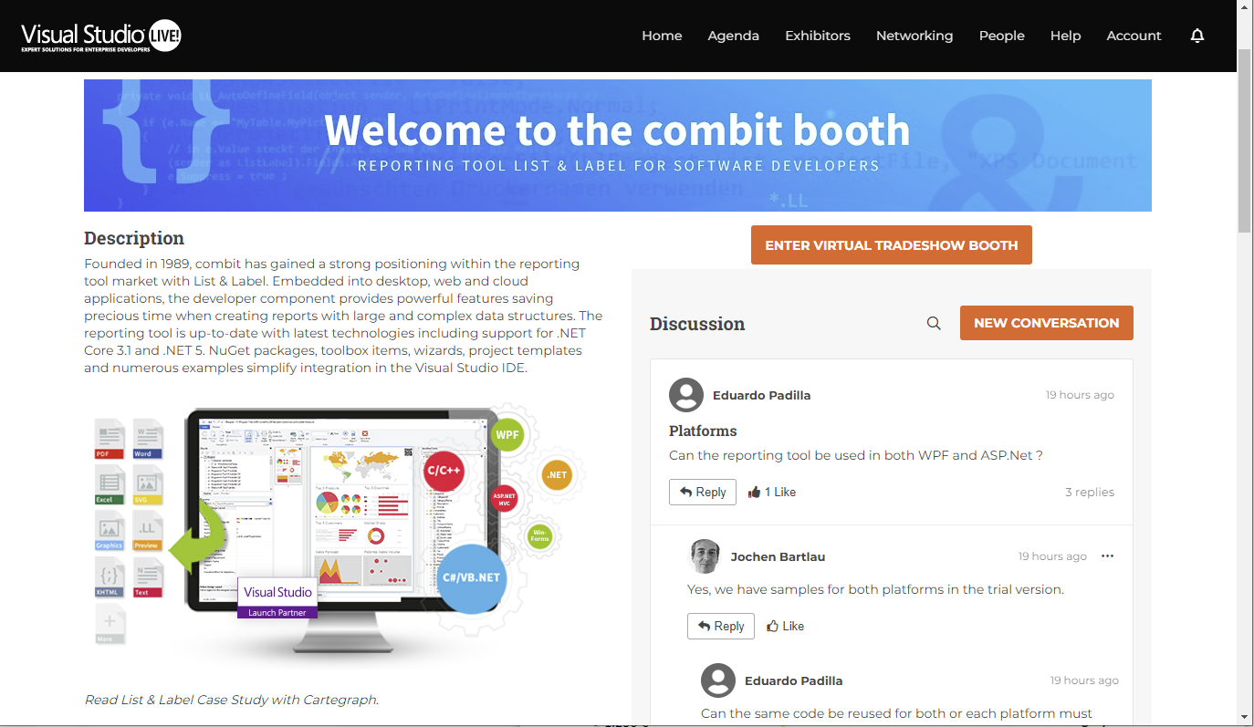 combit booth