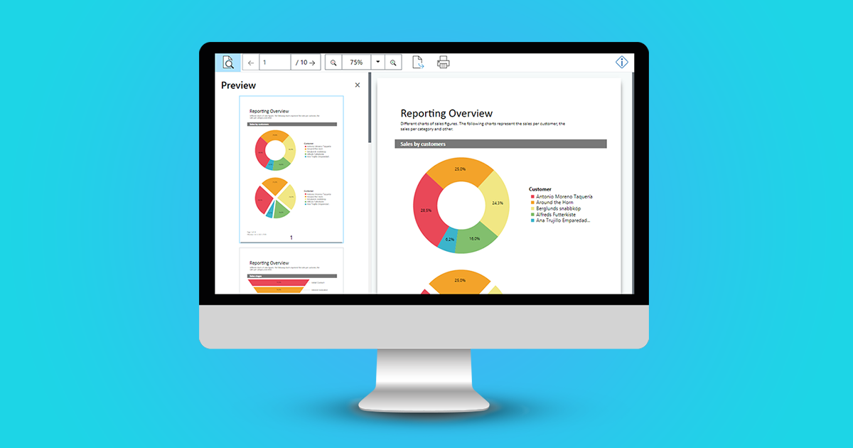 web report viewer desktop