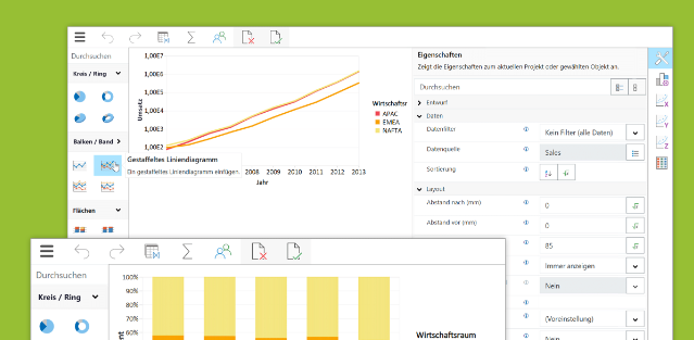 New Web Report Designer and Web Report Viewer Features in List & Label 29