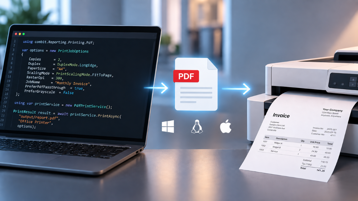 Physical Print in List & Label Cross Platform