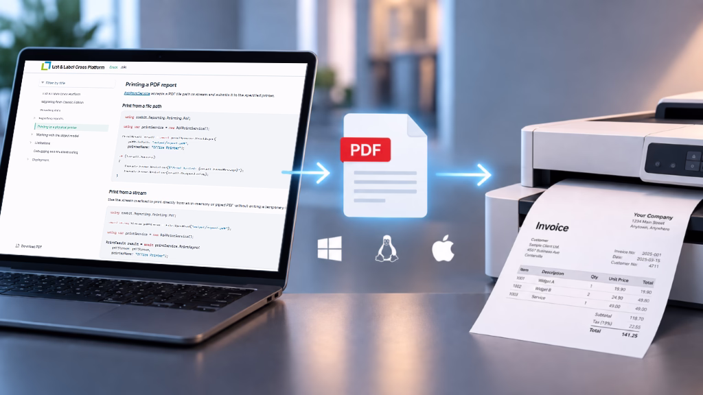 Physical Printing with List & Label Cross Platform 31
